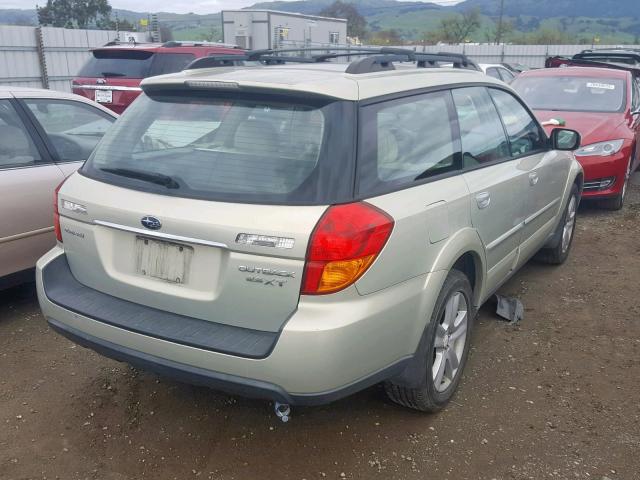 4S4BP67CX54327962 - 2005 SUBARU LEGACY OUT TAN photo 4