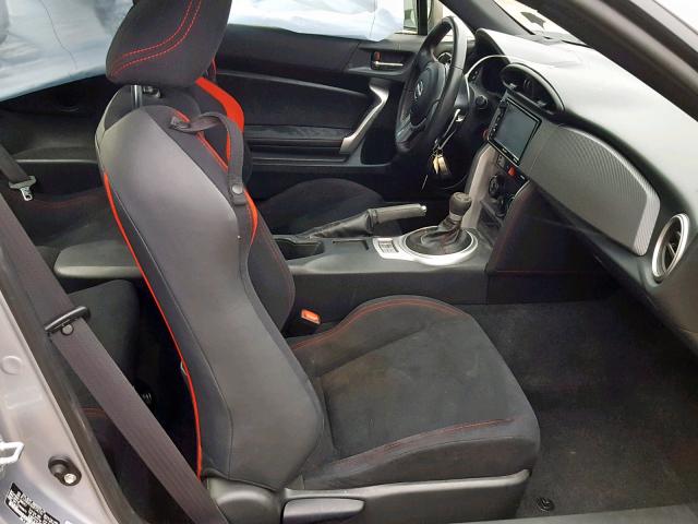 JF1ZNAA16G8704193 - 2016 TOYOTA SCION FR-S GRAY photo 5