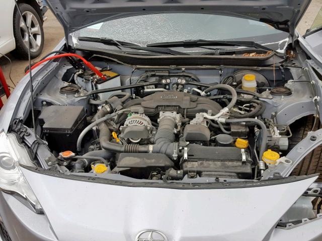 JF1ZNAA16G8704193 - 2016 TOYOTA SCION FR-S GRAY photo 7