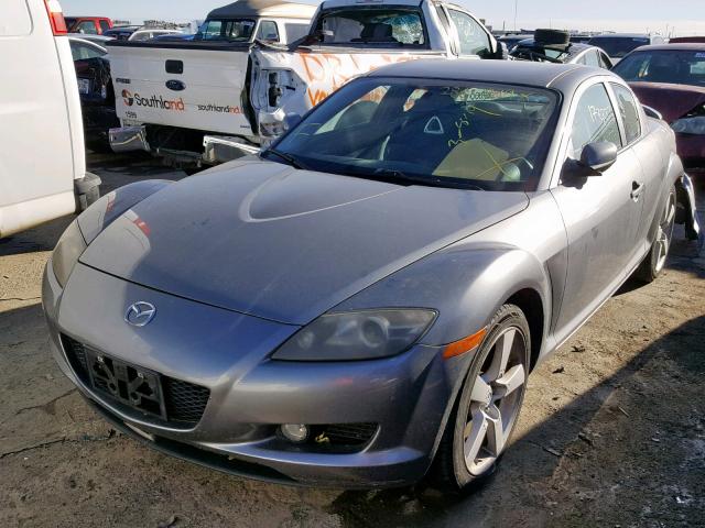 JM1FE173340137201 - 2004 MAZDA RX8 CHARCOAL photo 2