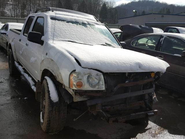 1N6ED29X43C471882 - 2003 NISSAN FRONTIER C WHITE photo 1