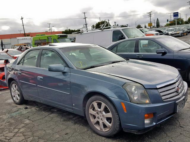 1G6DP577260109102 - 2006 CADILLAC CTS HI FEA BLUE photo 1