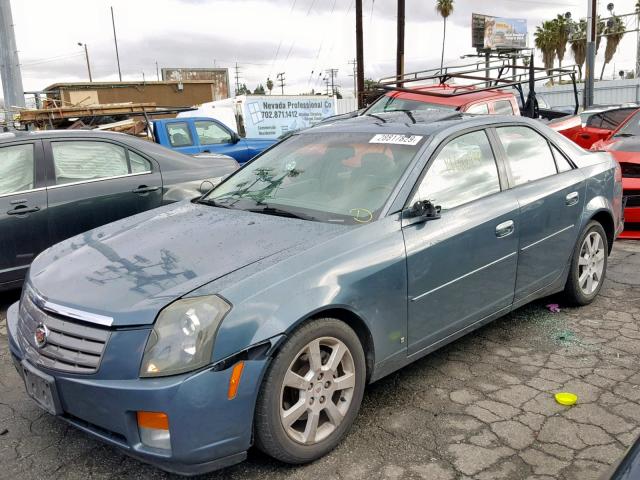 1G6DP577260109102 - 2006 CADILLAC CTS HI FEA BLUE photo 2