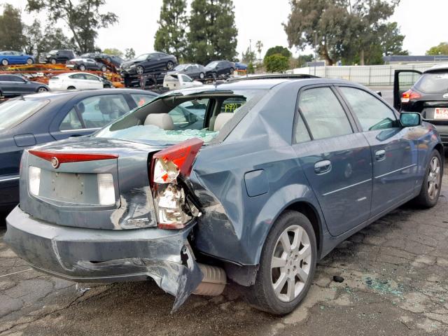 1G6DP577260109102 - 2006 CADILLAC CTS HI FEA BLUE photo 4