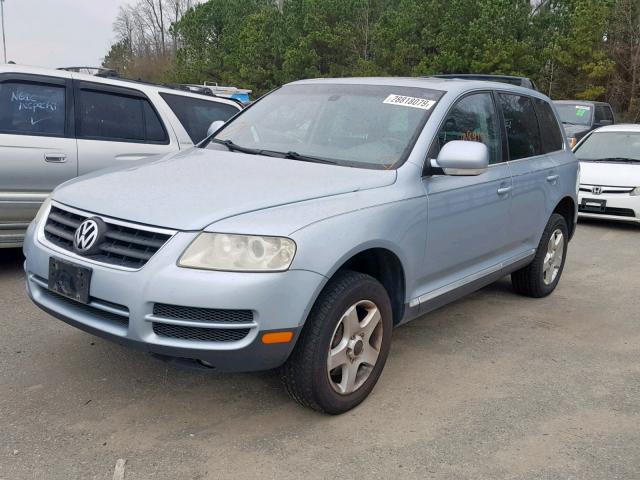 WVGZG77L06D044055 - 2006 VOLKSWAGEN TOUAREG 3. GRAY photo 2