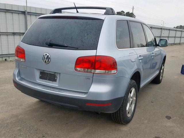 WVGZG77L06D044055 - 2006 VOLKSWAGEN TOUAREG 3. GRAY photo 4