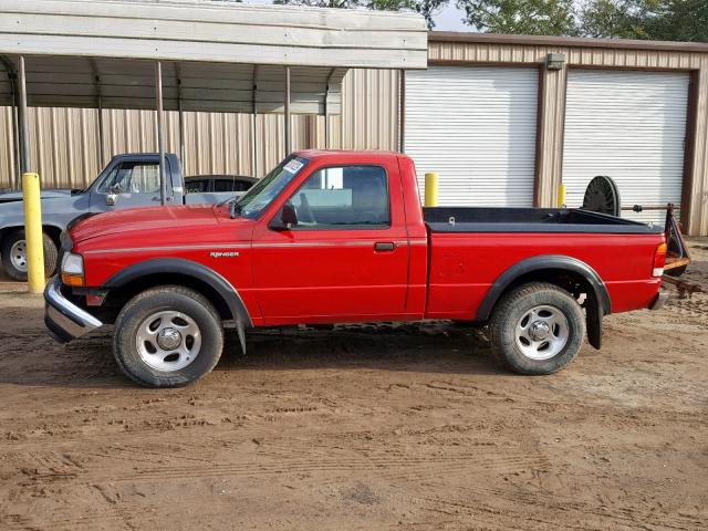 1FTYR11U5WTA31879 - 1998 FORD RANGER RED photo 9