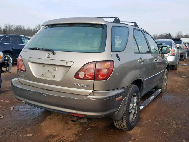 JT6HF10U8X0069059 - 1999 LEXUS RX 300 TAN photo 4