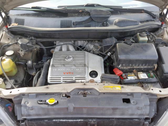 JT6HF10U8X0069059 - 1999 LEXUS RX 300 TAN photo 7