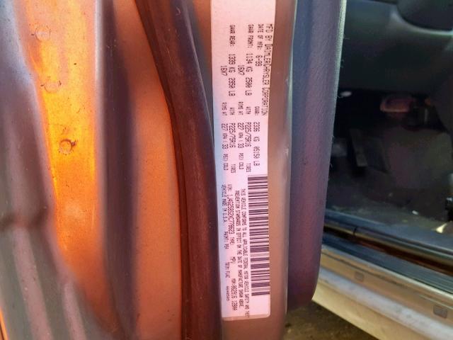 1J4G258S2XC778623 - 1999 JEEP GRAND CHER BROWN photo 10