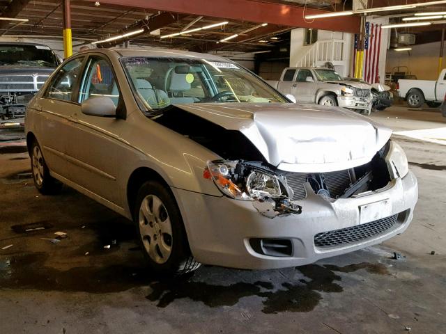 KNAFE122285525993 - 2008 KIA SPECTRA EX SILVER photo 1