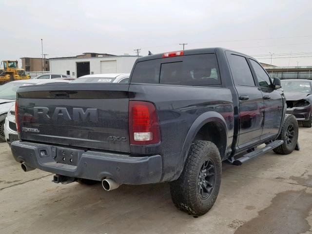 1C6RR7YT2JS163265 - 2018 RAM 1500 REBEL BLACK photo 4