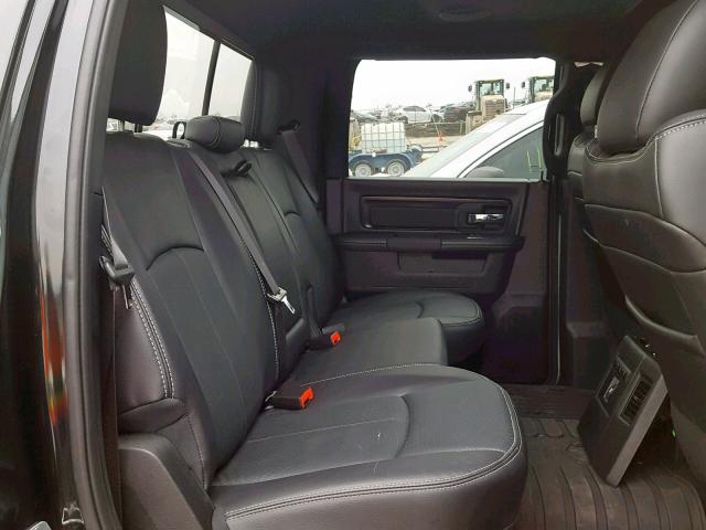 1C6RR7YT2JS163265 - 2018 RAM 1500 REBEL შავი ფოტო 6