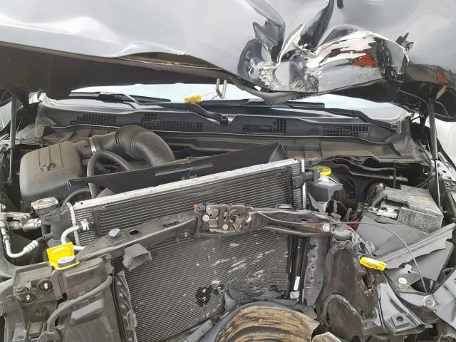 1C6RR7YT2JS163265 - 2018 RAM 1500 REBEL შავი ფოტო 7