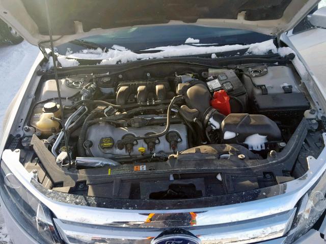 3FAHP0KC4AR365679 - 2010 FORD FUSION SPO SILVER photo 7