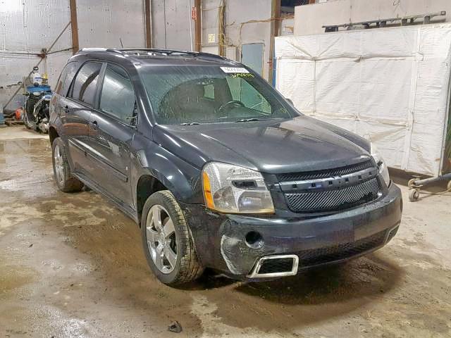 2CNDL037386052397 - 2008 CHEVROLET EQUINOX SP BLACK photo 1