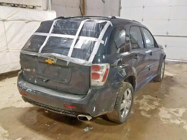 2CNDL037386052397 - 2008 CHEVROLET EQUINOX SP BLACK photo 4