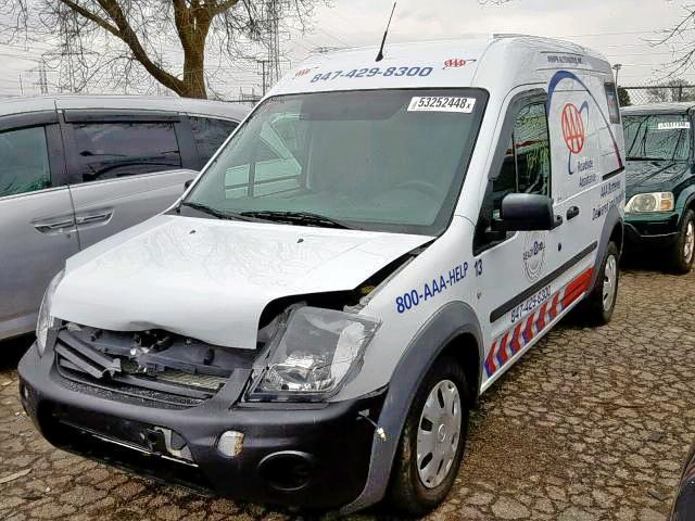 NM0LS7AN6DT176966 - 2013 FORD TRANSIT CO WHITE photo 2