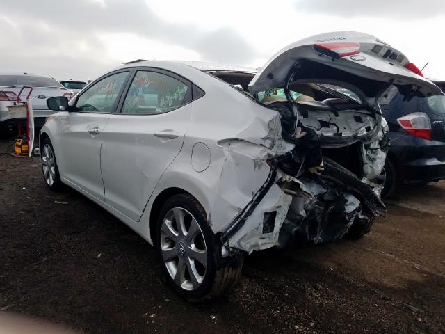 5NPDH4AE6DH170674 - 2013 HYUNDAI ELANTRA GLS  photo 3