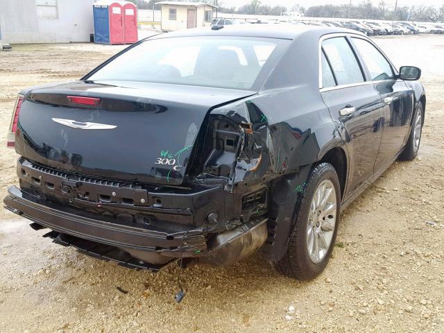 2C3CCAEGXDH620263 - 2013 CHRYSLER 300C BLACK photo 4