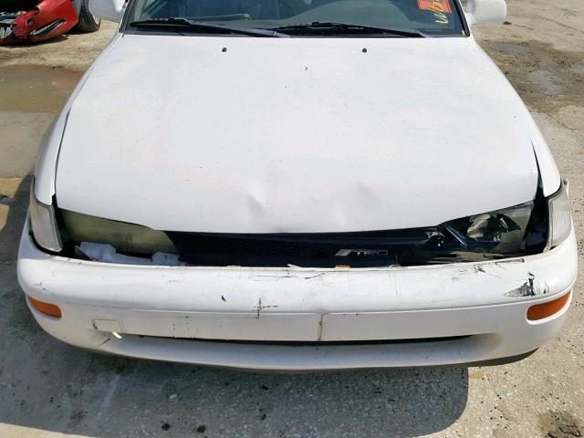 1NXBB02E5TZ417716 - 1996 TOYOTA COROLLA DX WHITE photo 9