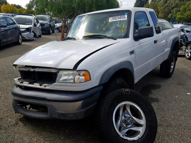 4F4ZR47E86PM04855 - 2006 MAZDA B4000 CAB WHITE photo 2