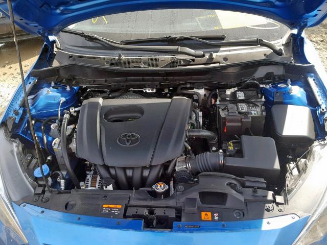 3MYDLBZV8GY132279 - 2016 TOYOTA SCION IA BLUE photo 7