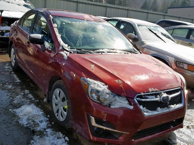 JF1GJAA65FH024525 - 2015 SUBARU IMPREZA RED photo 1