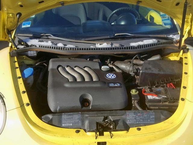 3VWCC21C1XM425014 - 1999 VOLKSWAGEN NEW BEETLE Gelb Foto 7