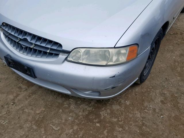 1N4DL01D61C124936 - 2001 NISSAN ALTIMA XE SILVER photo 9