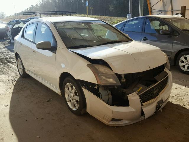 3N1AB6AP3AL703791 - 2010 NISSAN SENTRA 2.0 WHITE photo 1