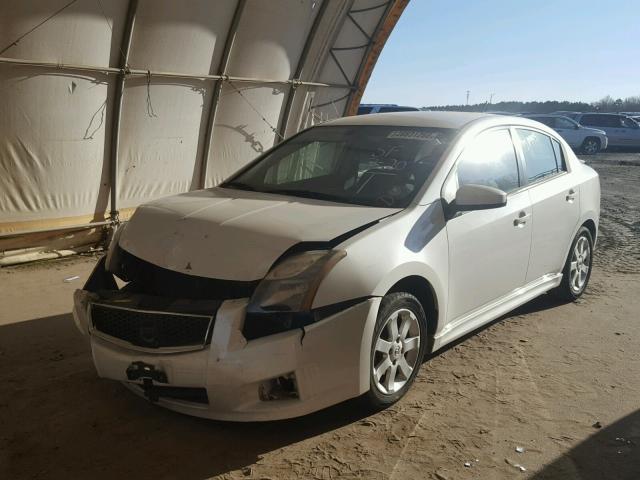 3N1AB6AP3AL703791 - 2010 NISSAN SENTRA 2.0 WHITE photo 2