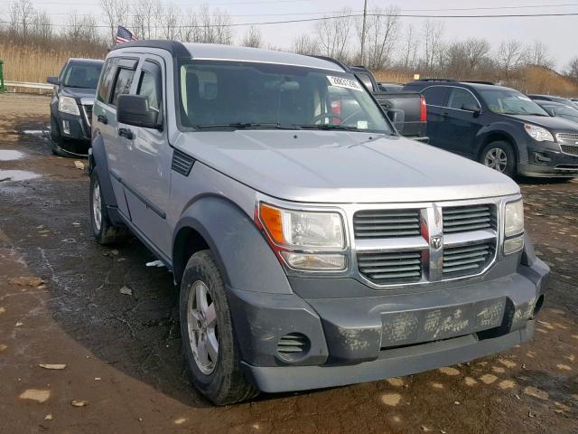 1D8GU28K88W189933 - 2008 DODGE NITRO SXT SILVER photo 1