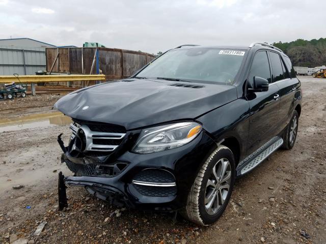 4JGDA5JB6GA748022 - 2016 MERCEDES-BENZ GLE 350  photo 2