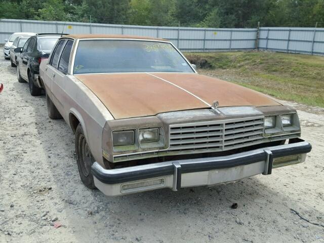 1G4AP69Y8EX422040 - 1984 BUICK LESABRE LI BROWN photo 1