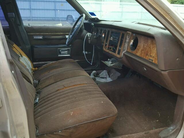 1G4AP69Y8EX422040 - 1984 BUICK LESABRE LI BROWN photo 5