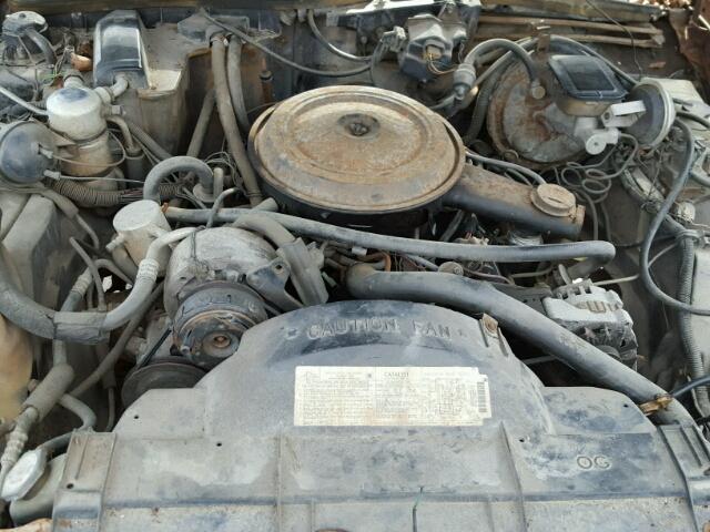 1G4AP69Y8EX422040 - 1984 BUICK LESABRE LI BROWN photo 7