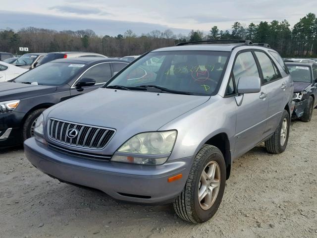 JTJGF10U110089193 - 2001 LEXUS RX 300 GRAY photo 2