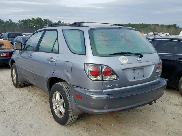 JTJGF10U110089193 - 2001 LEXUS RX 300 GRAY photo 3