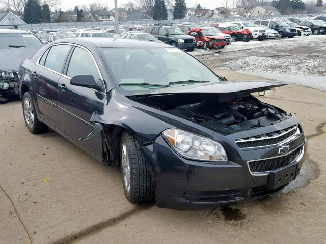 1G1ZB5EB1A4139694 - 2010 CHEVROLET MALIBU LS BLACK photo 1