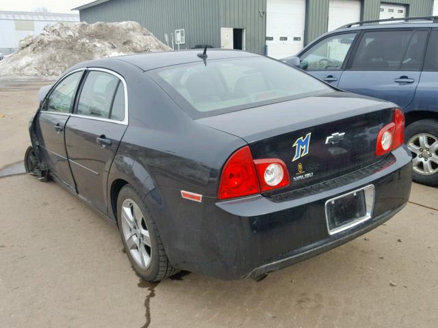 1G1ZB5EB1A4139694 - 2010 CHEVROLET MALIBU LS BLACK photo 3