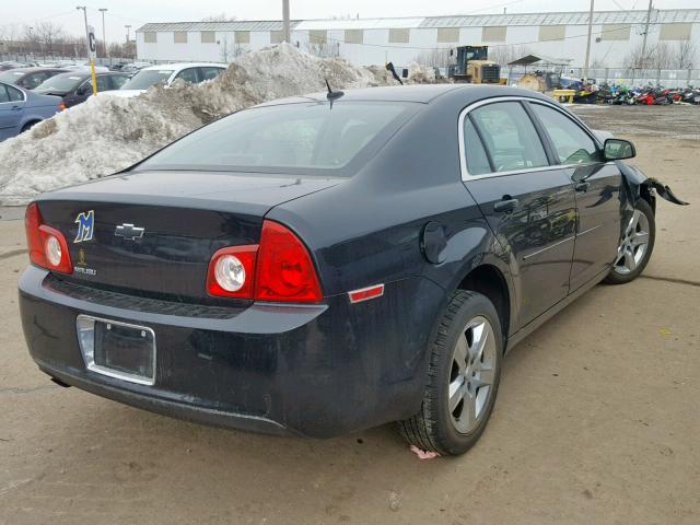 1G1ZB5EB1A4139694 - 2010 CHEVROLET MALIBU LS BLACK photo 4