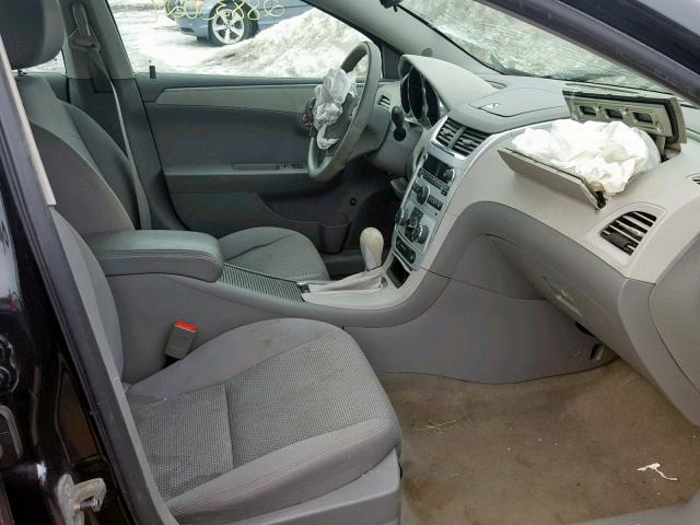 1G1ZB5EB1A4139694 - 2010 CHEVROLET MALIBU LS BLACK photo 5
