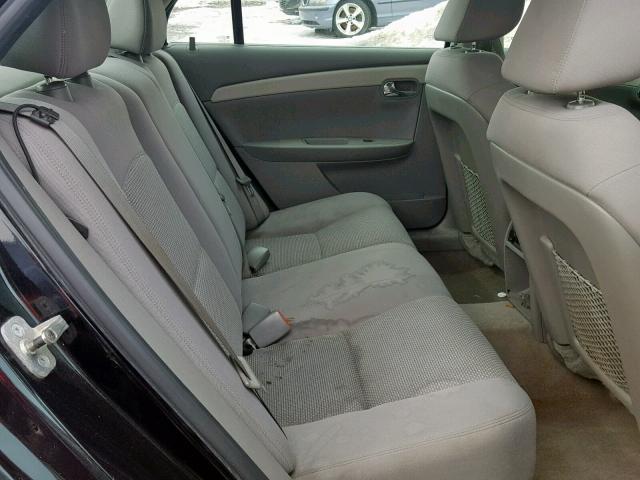 1G1ZB5EB1A4139694 - 2010 CHEVROLET MALIBU LS BLACK photo 6