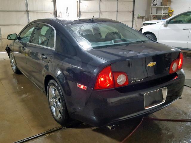 1G1ZC5EB5AF307824 - 2010 CHEVROLET MALIBU 1LT 黑色 照片 3