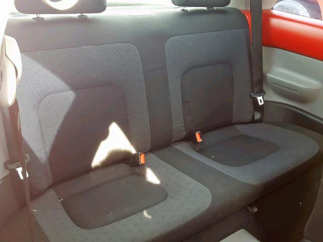 3VWBB61C1WM050021 - 1998 VOLKSWAGEN NEW BEETLE RED photo 6