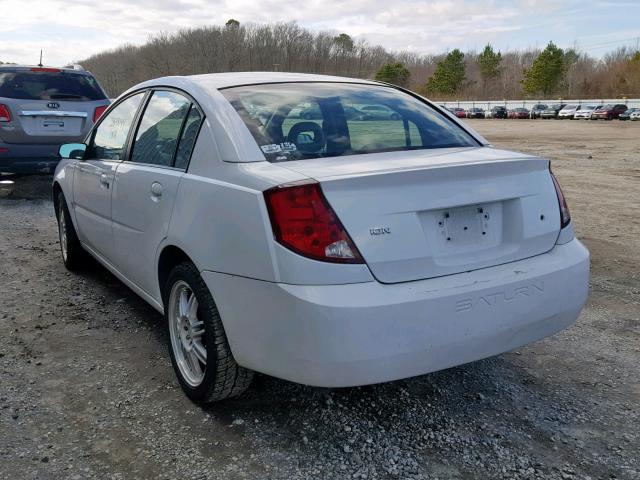 1G8AJ55F07Z162612 - 2007 SATURN ION LEVEL WHITE photo 3