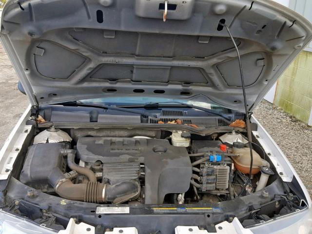 1G8AJ55F07Z162612 - 2007 SATURN ION LEVEL WHITE photo 7