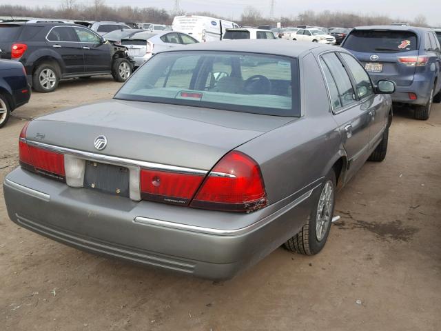 2MEFM74W3XX613052 - 1999 MERCURY GRAND MARQ GRAY photo 4