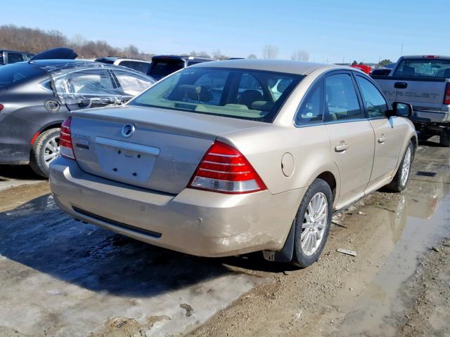 1MEHM42176G617964 - 2006 MERCURY MONTEGO PR GOLD photo 4